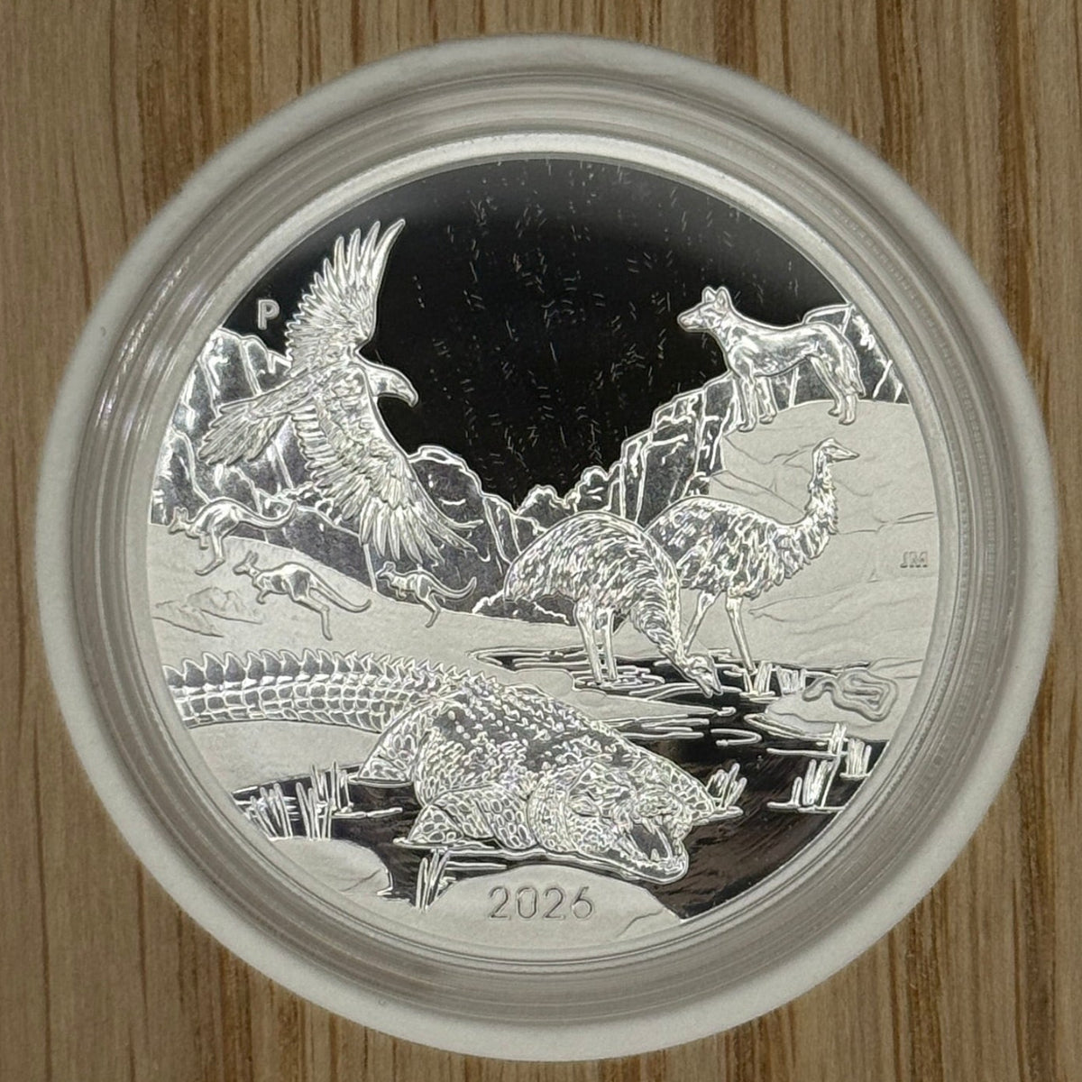 2026-P Wonders of Australia Outback $1 1 oz .9999 Silver Proof with Box & COA