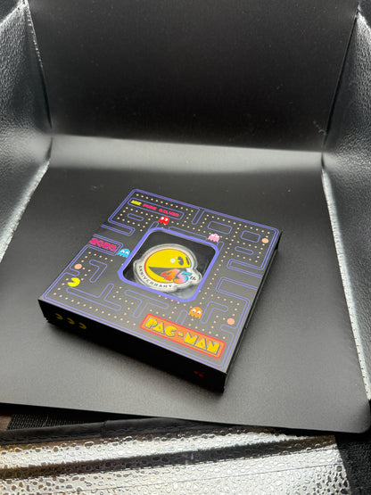 2025 Pac-Man 45th Anniversary 1 oz .9999 Silver Colorized Shaped Coin