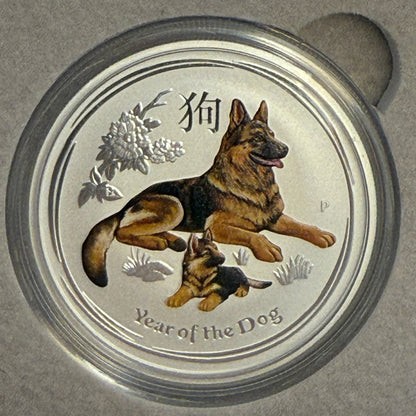 Lunar Series II – Complete Colorized 1/2 oz Silver Coin Set (2008–2019)