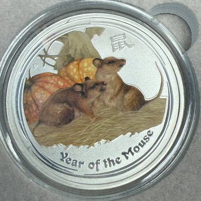 Lunar Series II – Complete Colorized 1/2 oz Silver Coin Set (2008–2019)