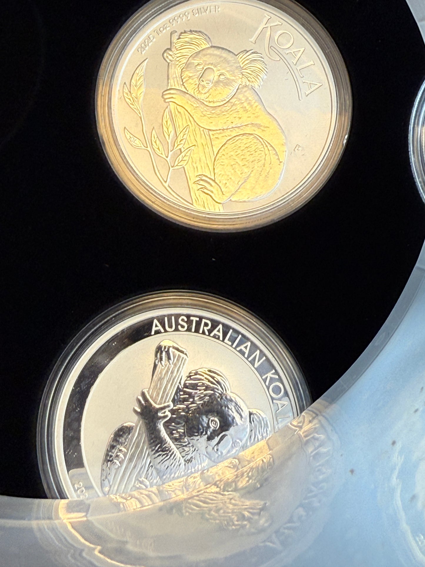 Complete 2007–2025 Australian Silver Koala Set – Beautiful Full Run in Volterra Display Box!