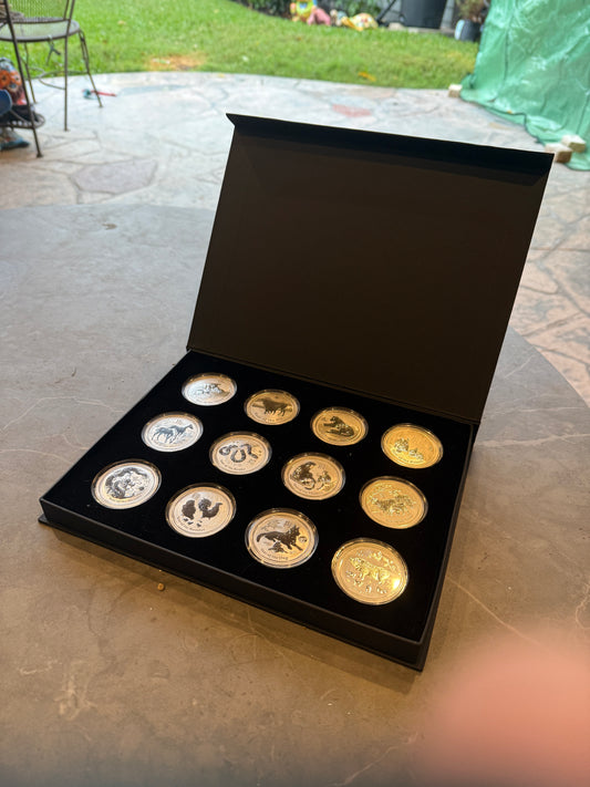 Complete Set - Australia Lunar Series II - In Custom Display Box (2008-2019)