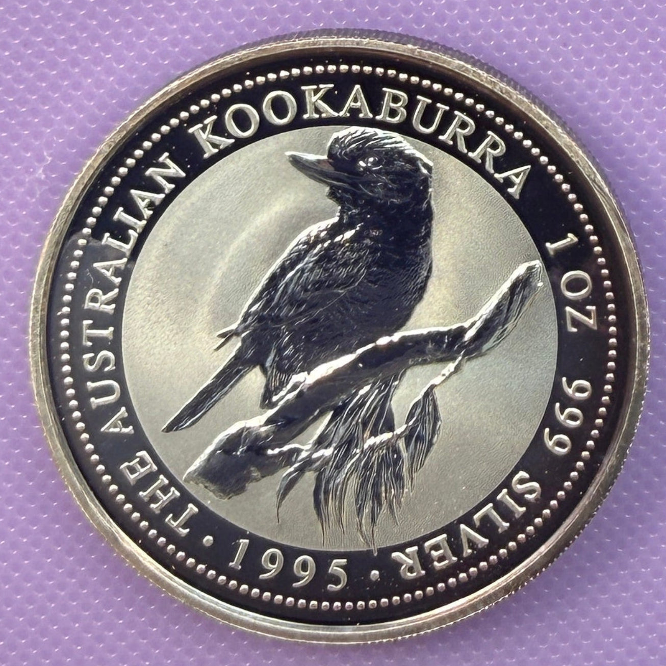 1995 Australia Kookaburra 1 oz Silver Coin .999 Fine BU