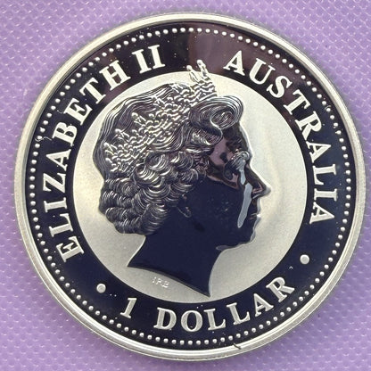 2003 Australia Kookaburra 1 oz Silver Coin .999 Fine Silver Coin