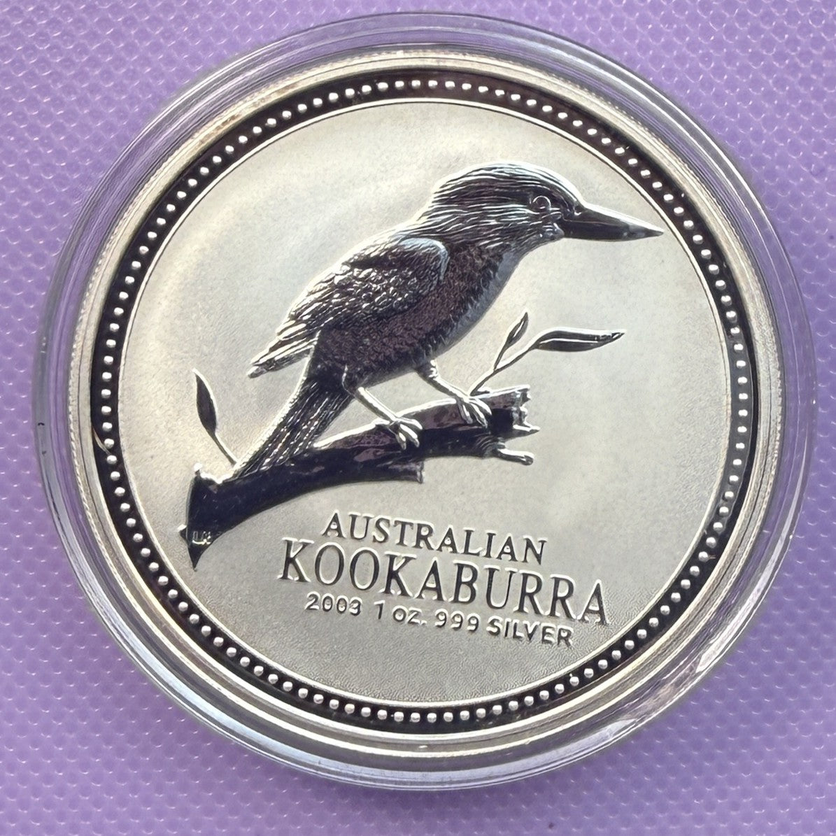 Moneda Kookaburra de Australia de 2003 BU