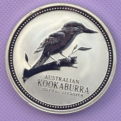 Moneda Kookaburra de Australia de 2003 BU