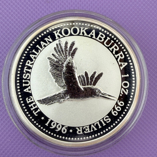 1996 Australia Kookaburra Coin BU