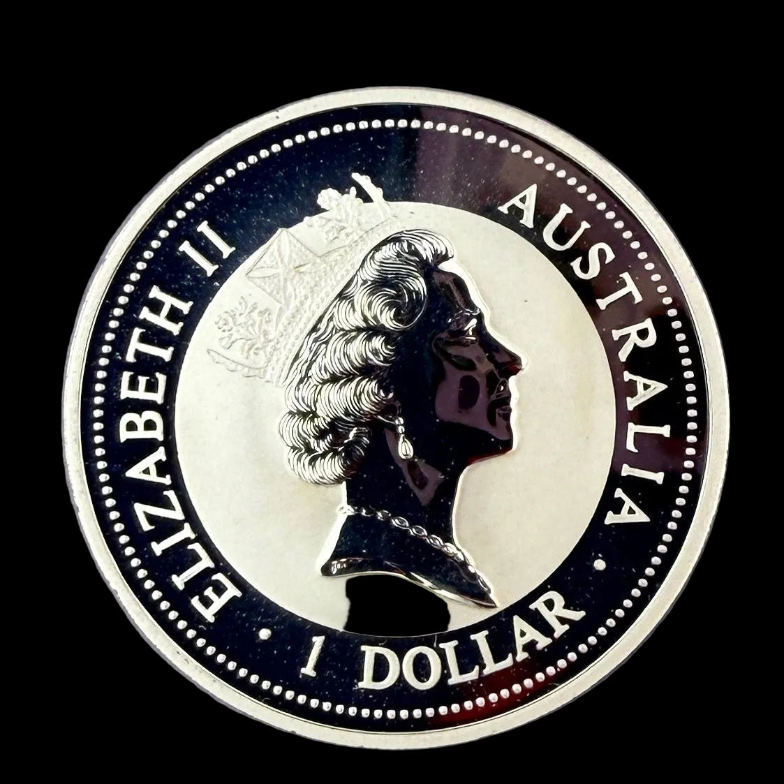 1997 Australia Kookaburra 1 oz Silver Coin Perth Mint .999 Fine Silver BU