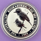 1999 Australia Kookaburra 1 oz Silver Coin Perth Mint .999 Fine Silver BU