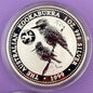 1999 Australia Kookaburra 1 oz Silver Coin Perth Mint .999 Fine Silver with Delaware Privy