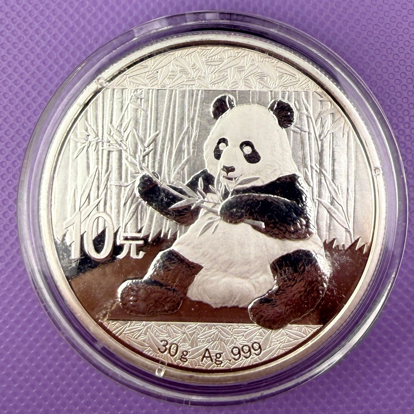 2017 Chinese Silver Panda Coin BU