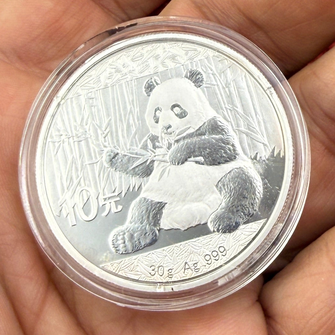 2017 Chinese Silver Panda Coin BU