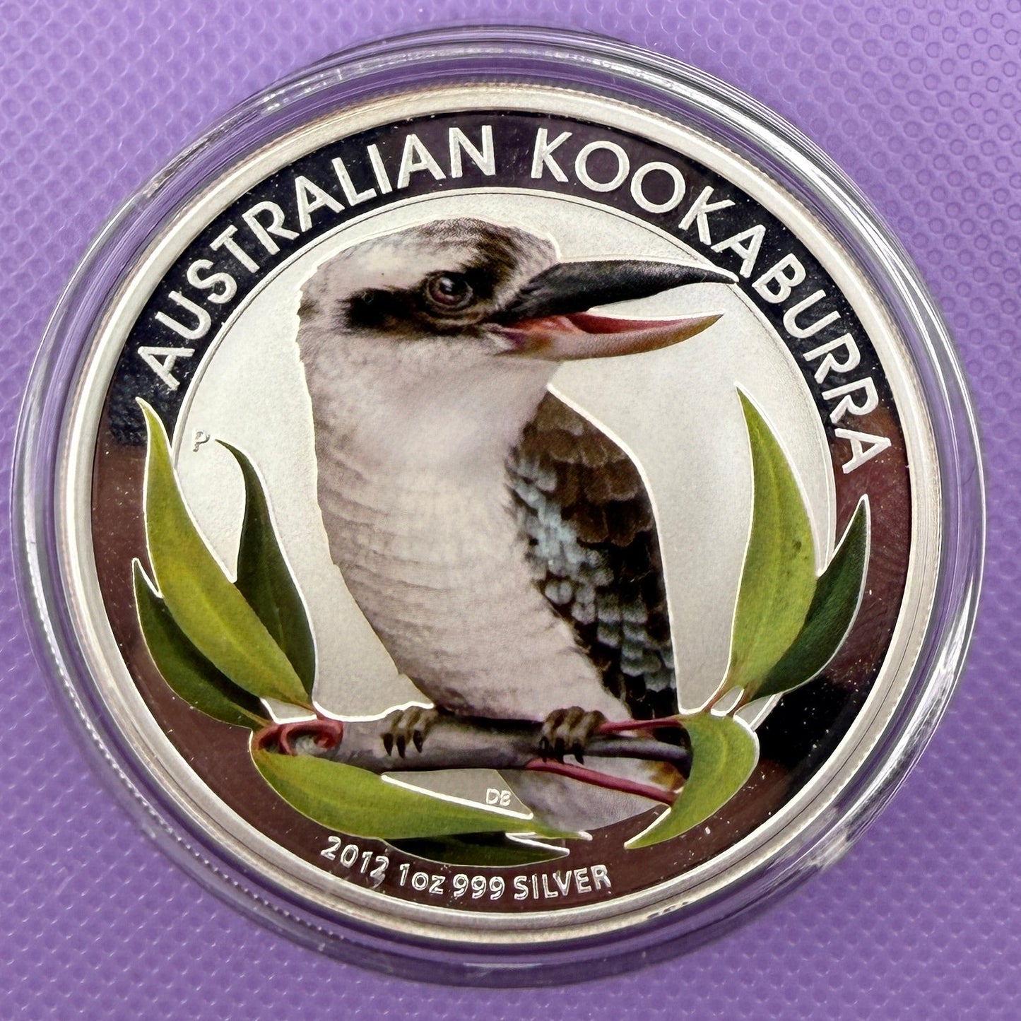 2012 Australia Colored Kookaburra Coin BU