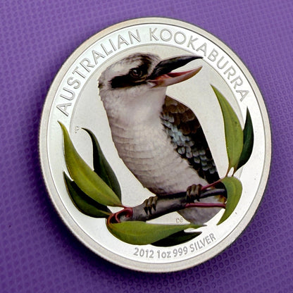 2012 Australia Colored Kookaburra Coin BU