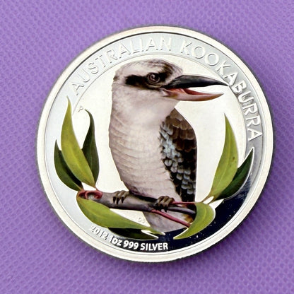 2012 Australia Colored Kookaburra Coin BU