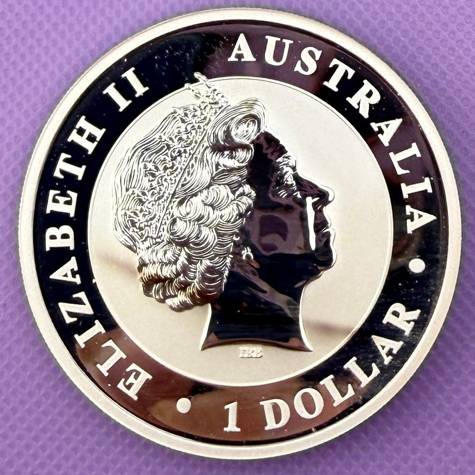 2012 Australia Colored Kookaburra Coin BU