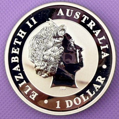2012 Australia Colored Kookaburra Coin BU