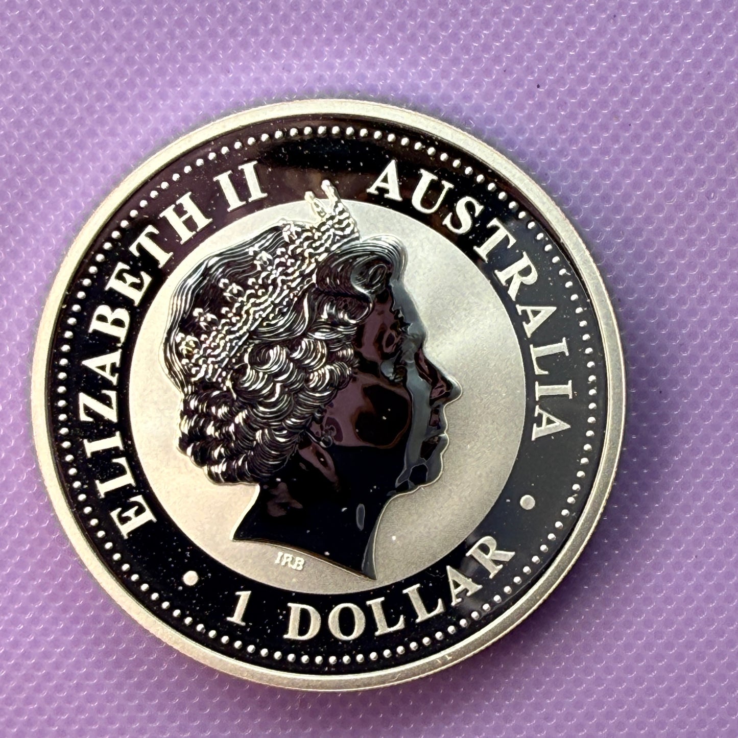 2006 Australia Lunar Series I Year of the Dog 1 oz Silver Coin