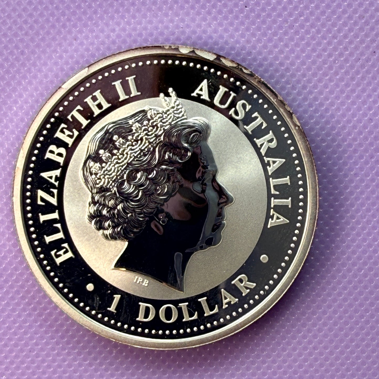 2002 Australia Lunar Series I Year of the Horse 1 oz Silver Coin