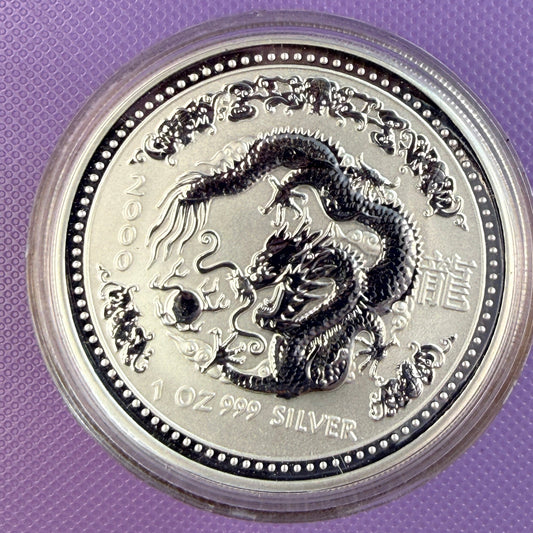 2000 Australia Year of Dragon Coin BU