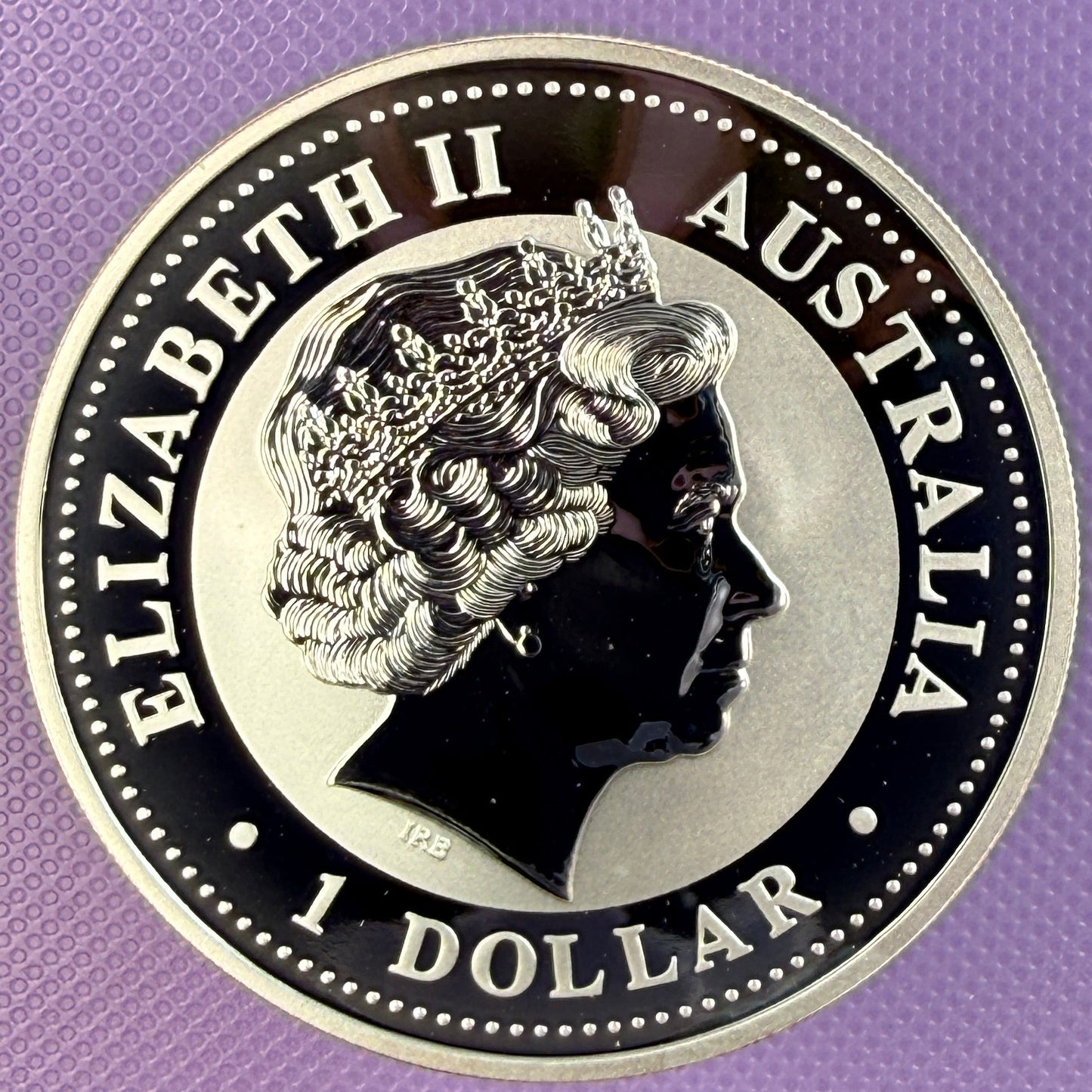 2000 Australia Year of the Dragon 1 oz 0.999 Fine Silver