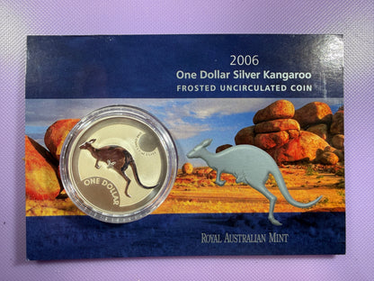 2007 Australia 1 oz Silver Kookaburra BU in Original Display Card | Perth Mint