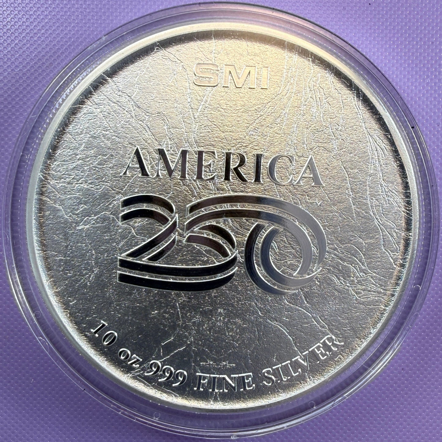 10 oz Silver Round Sunshine Minting 250th Anniversary American Eagle