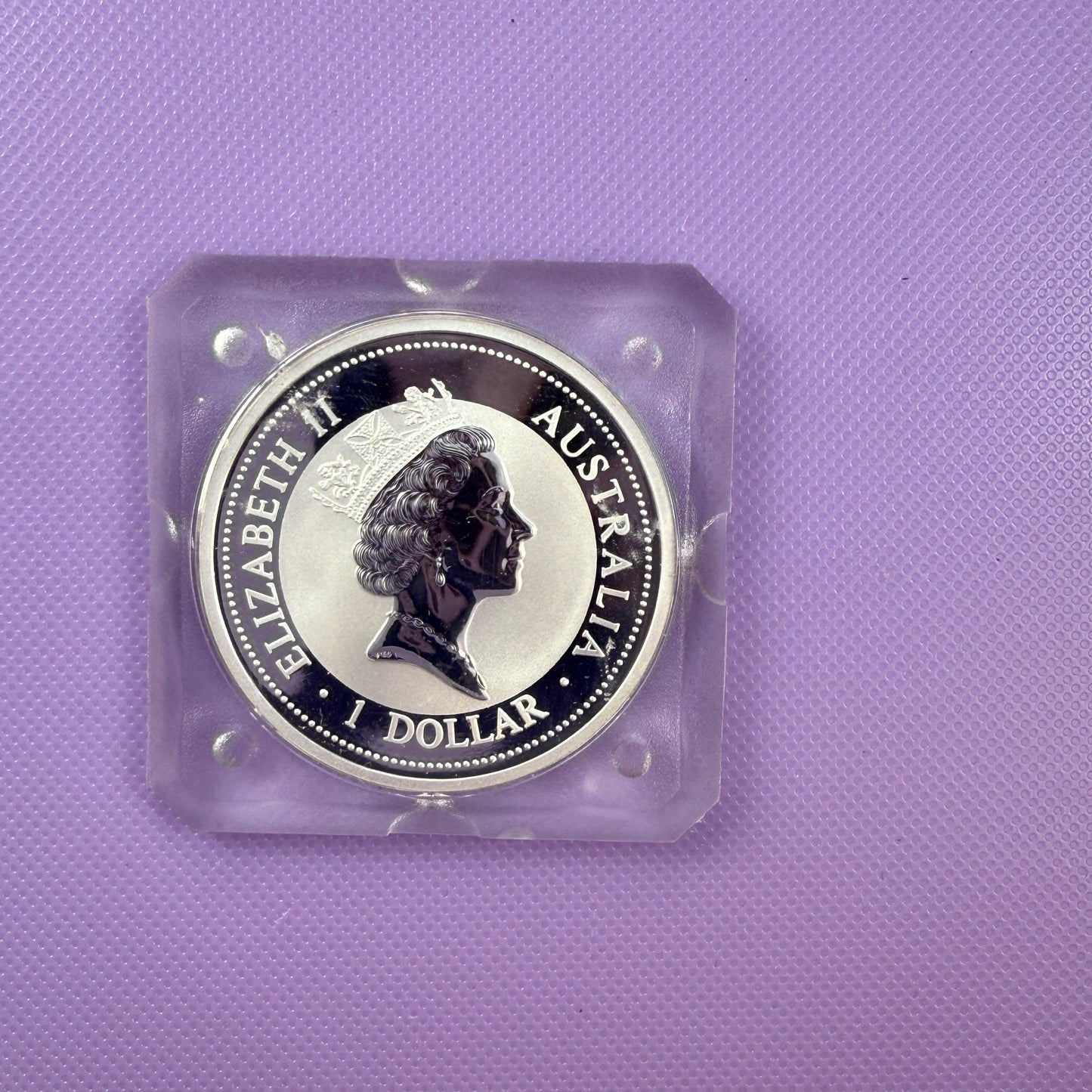 Moneda Kookaburra de Australia de 1997 sin circular