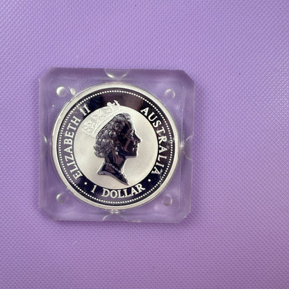 Moneda Kookaburra de Australia de 1997 sin circular
