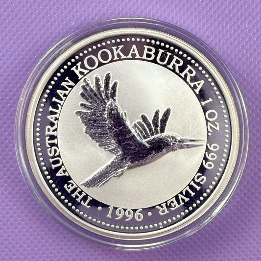 Moneda Kookaburra de Australia de 1996 BU