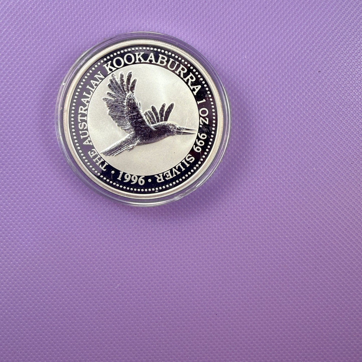 Moneda Kookaburra de Australia de 1996 BU