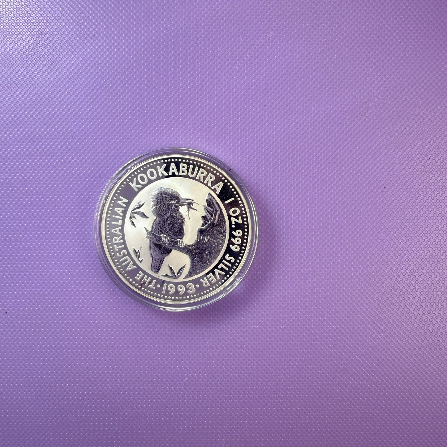 1995 Australia Kookaburra 1 oz Moneda de Plata .999 Fina BU