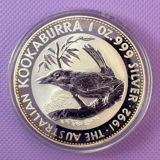 1992 Australia Kookaburra Coin BU