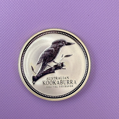 2006 Australia Kookaburra 1 oz Moneda de Plata .999 Fina BU