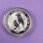 1999 Australia Kookaburra 1 oz Moneda de Plata .999 Fina BU