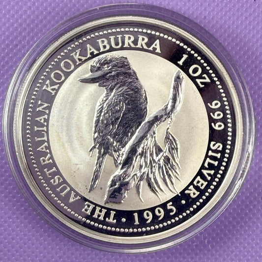 1999 Australia Kookaburra Coin BU