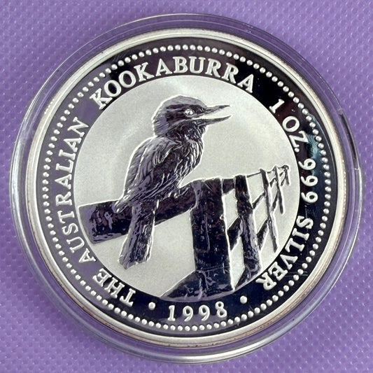 1998 Australia Kookaburra Coin BU