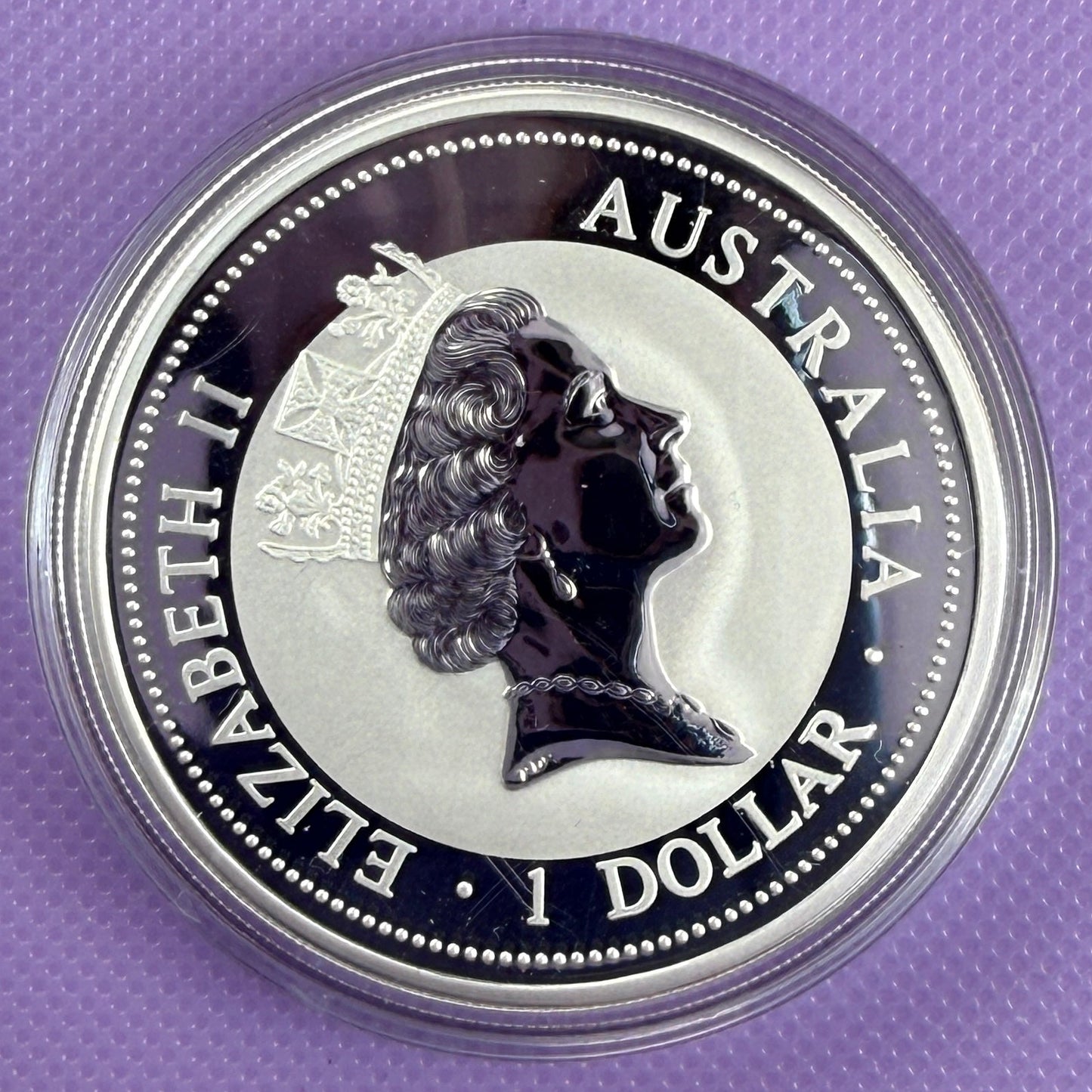 1994 Australia Kookaburra 1 oz Moneda de Plata .999 Moneda de Plata Fina