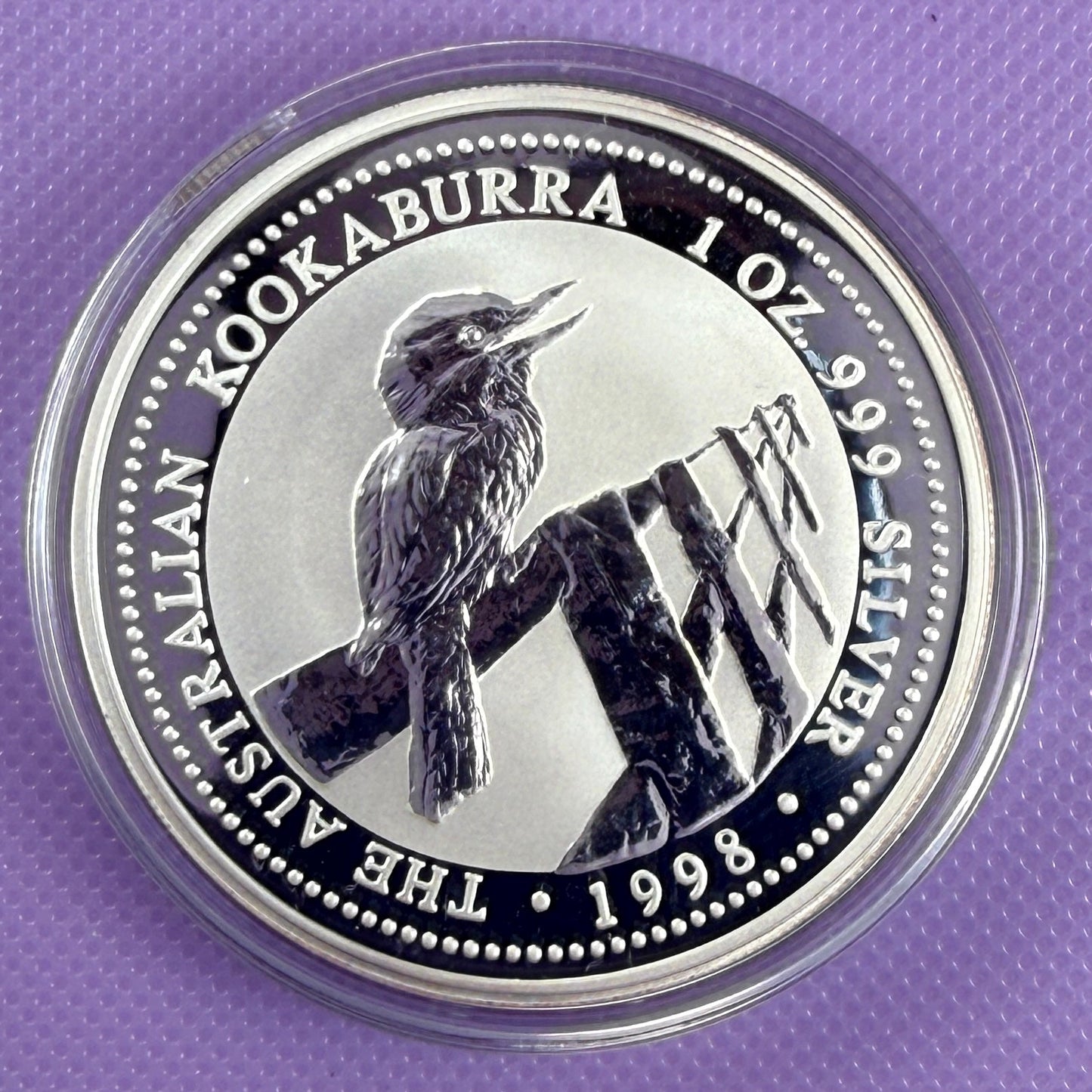 1998 Australia Kookaburra Coin BU