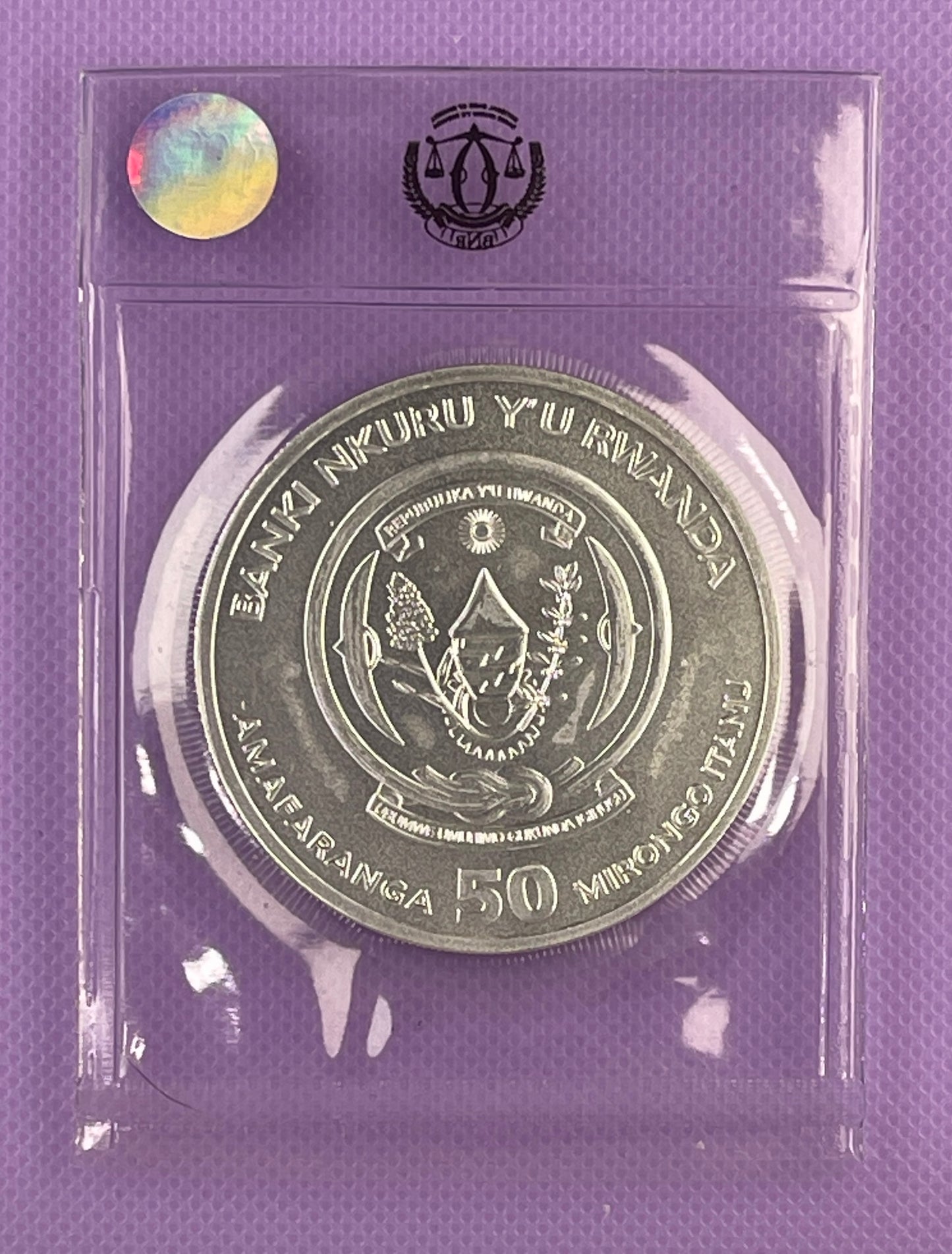 2023 Rwanda Year of the Rabbit, Silver - 1 oz BU
