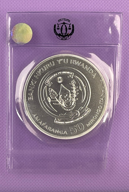 2019 Rwanda Year of the Pig, Silver - 1 oz BU