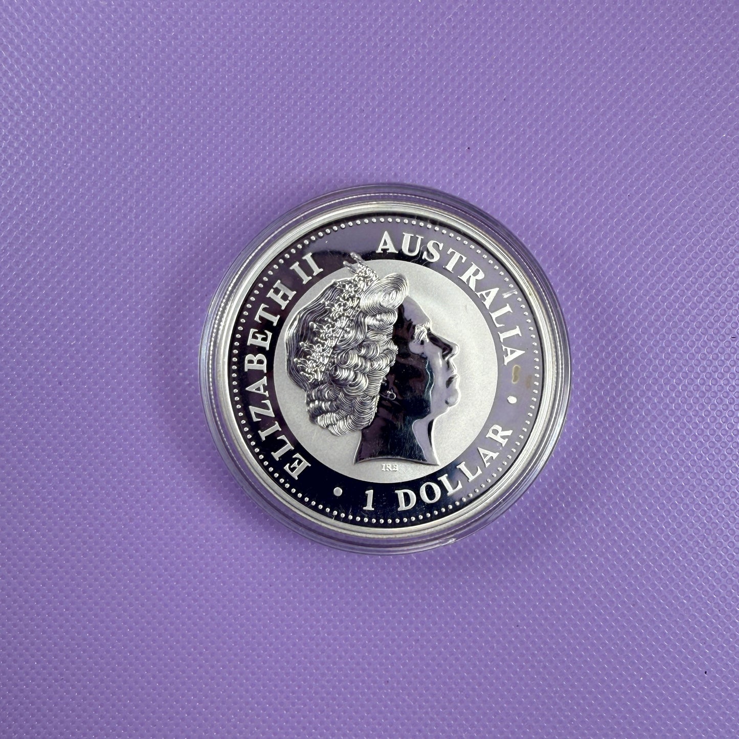 Moneda de Plata Kookaburra de Australia de 2002 de 1 oz de Plata Fina .999