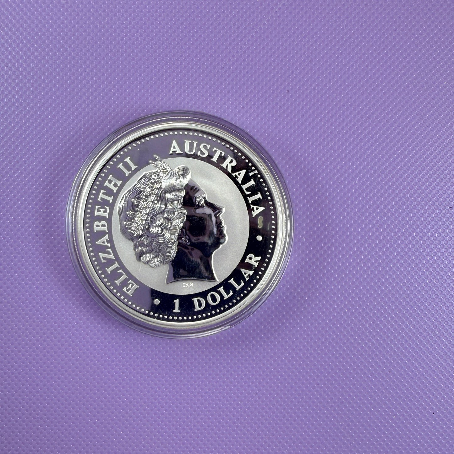 Moneda de Plata Kookaburra de Australia de 2002 de 1 oz de Plata Fina .999