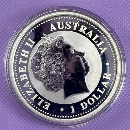 2006 Australia Kookaburra 1 oz Moneda de Plata .999 Fina BU