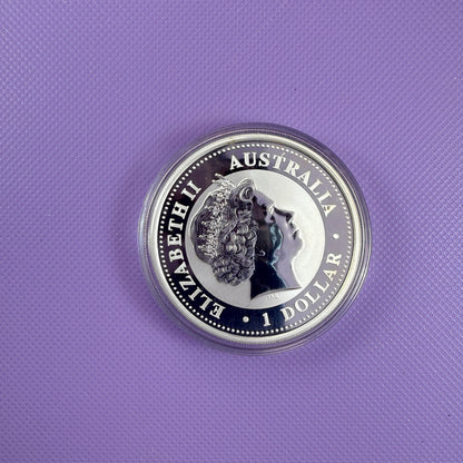 2006 Australia Kookaburra 1 oz Moneda de Plata .999 Fina BU