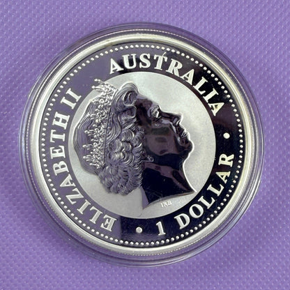 2006 Australia Kookaburra 1 oz Moneda de Plata .999 Fina BU
