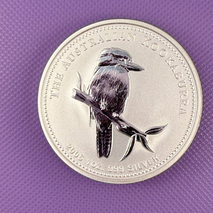 2005 Australia Kookaburra Coin BU