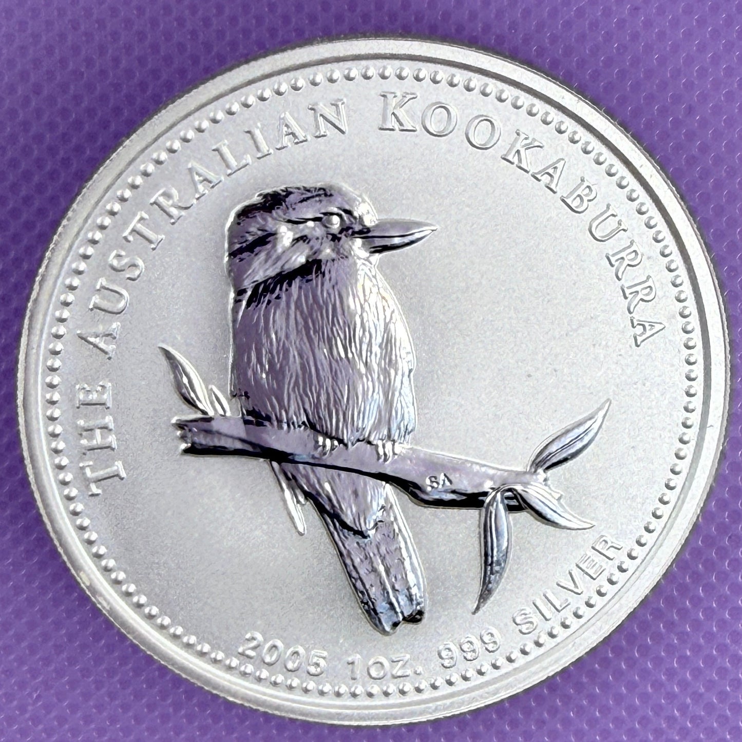 2005 Australia Kookaburra Coin BU