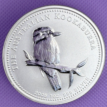 2005 Australia Kookaburra Coin BU