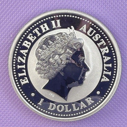 2005 Australia Kookaburra 1 oz Silver Coin .999 Fine Silver Coin